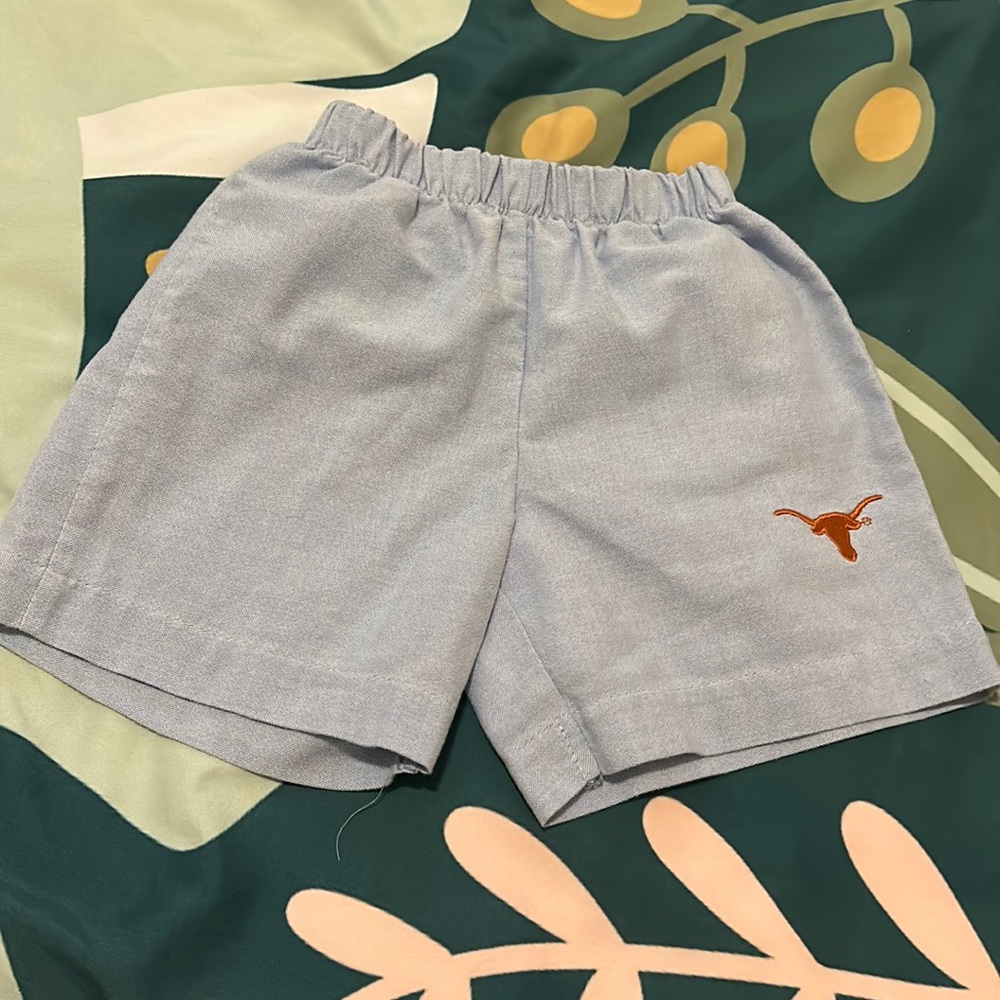 Boys Texas chambray shorts